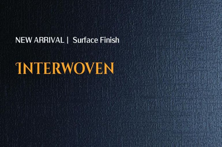 NEW ARRIVAL|Interwoven Surface Finish
